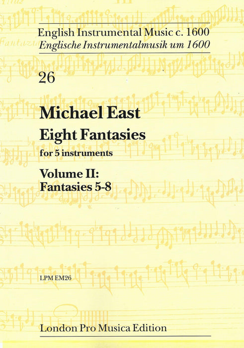 East: 8 Fantasies for 5 Instruments, Vol. 2