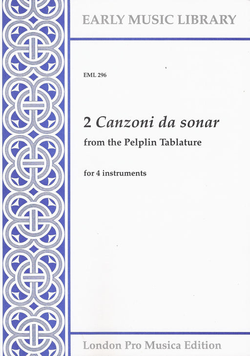 Various: 2 Canzoni da sonar from the Pelplin Tablature, for 4 Instruments