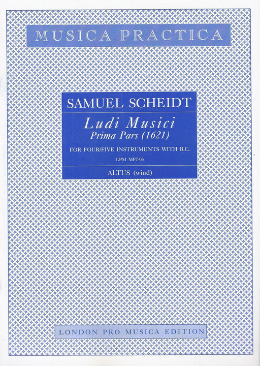 Scheidt: Ludi Musici - Altus (wind clefs)