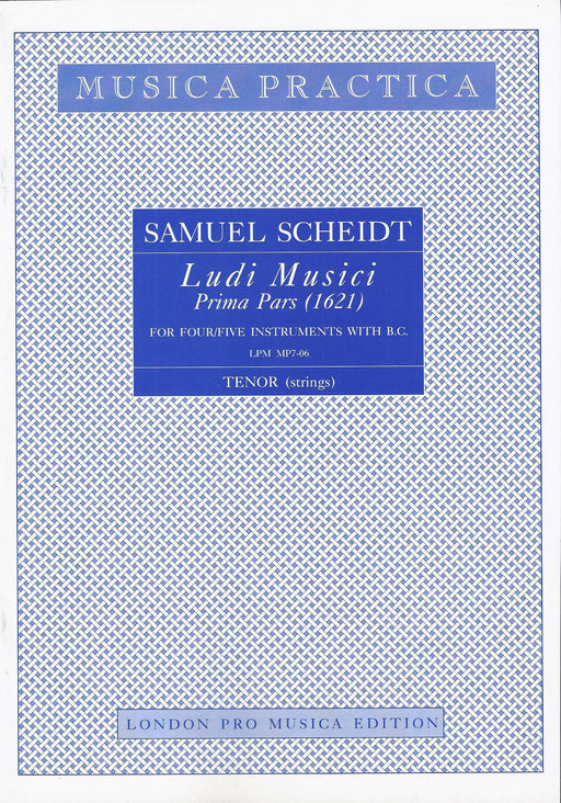 Scheidt: Ludi Musici - Tenor (string clefs)