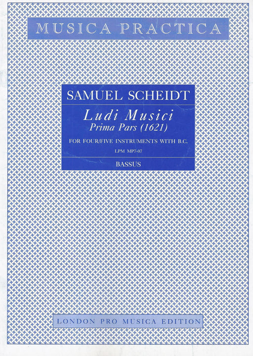 Scheidt: Ludi Musici - Bassus