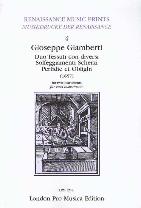 Giamberti: Duo Tessuti for two Instruments