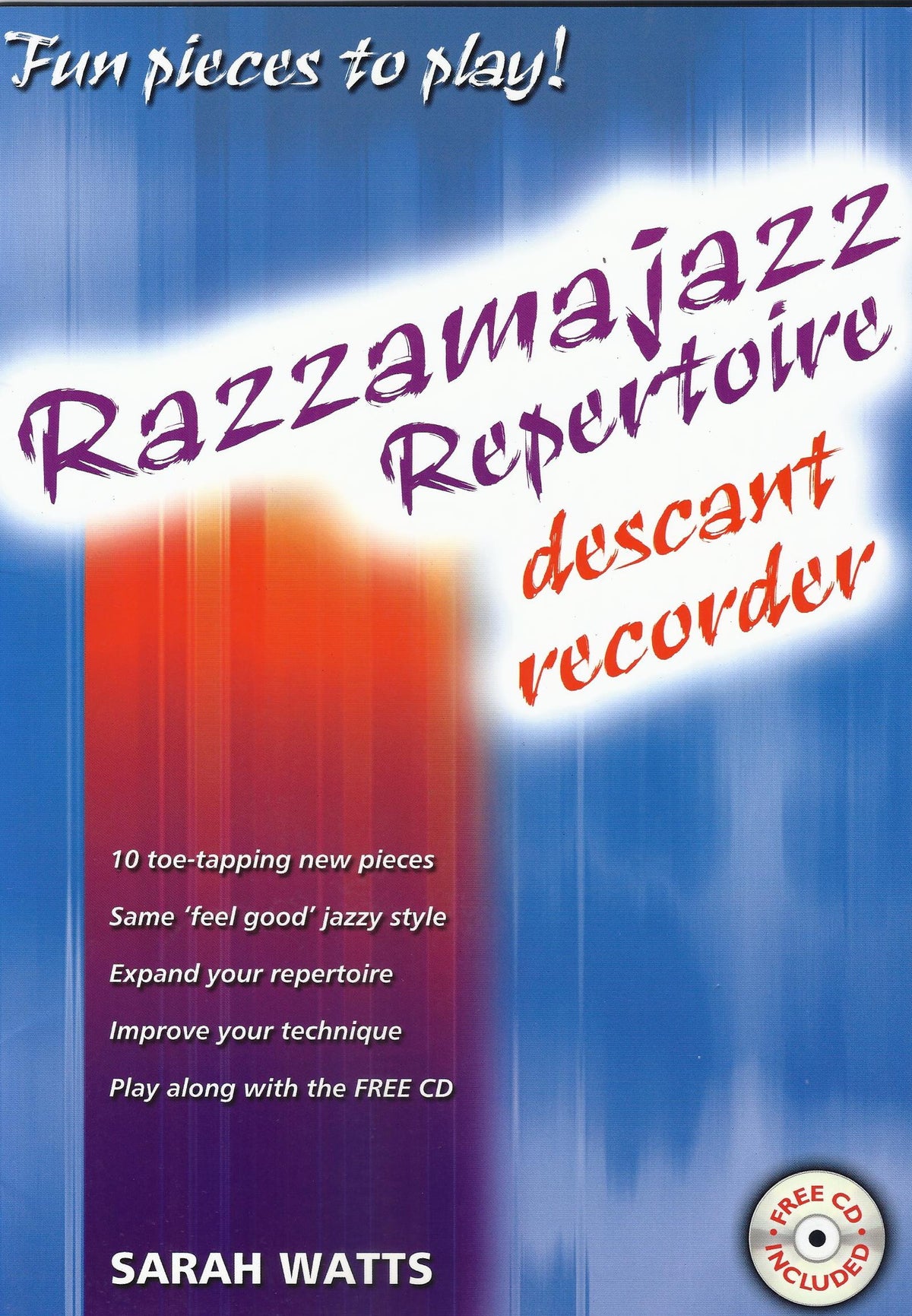 Watts Razzamajazz Repertoire for Descant Recorder