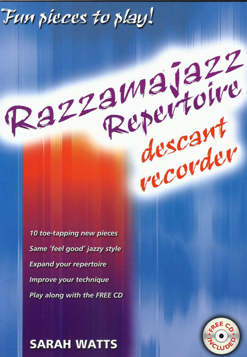 Watts: Razzamajazz Repertoire for Descant Recorder