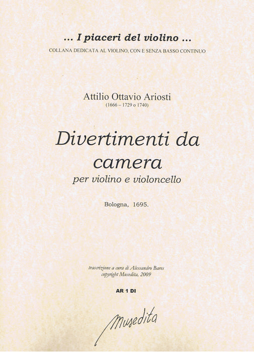 Ariosti: Divertimenti da Camera for Violin and Violoncello