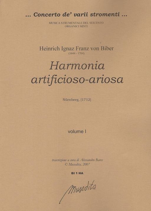 Biber: Harmonia artificioso-ariosa