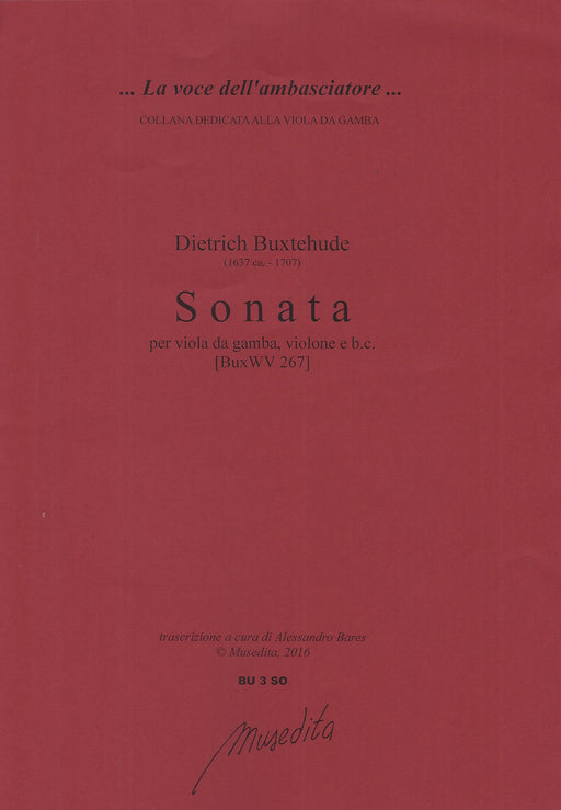 Buxtehude: Sonata for Viola da Gamba, Violone and Basso Continuo