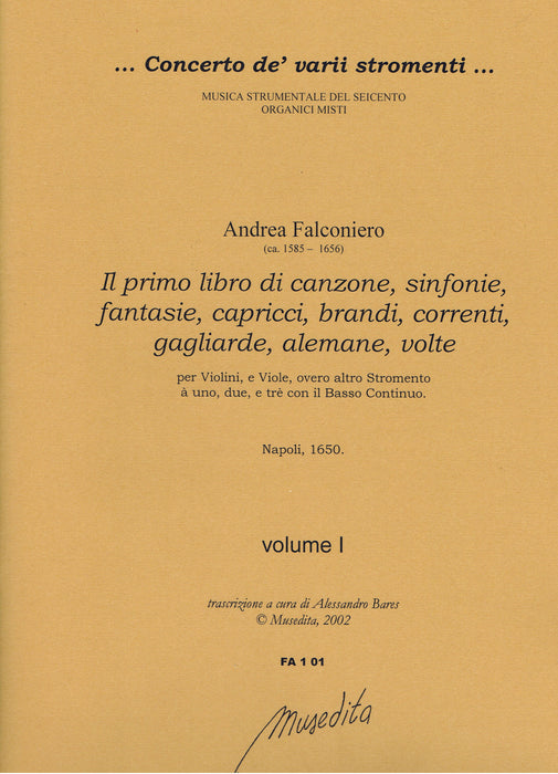 Falconiero: 58 Pieces for 1-3 Instruments and Basso Continuo