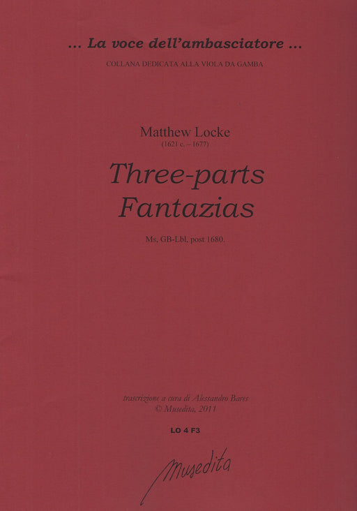 Locke: Three-Part Fantasias