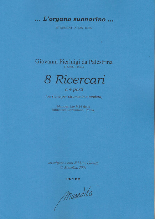 Palestrina: 8 Ricercari