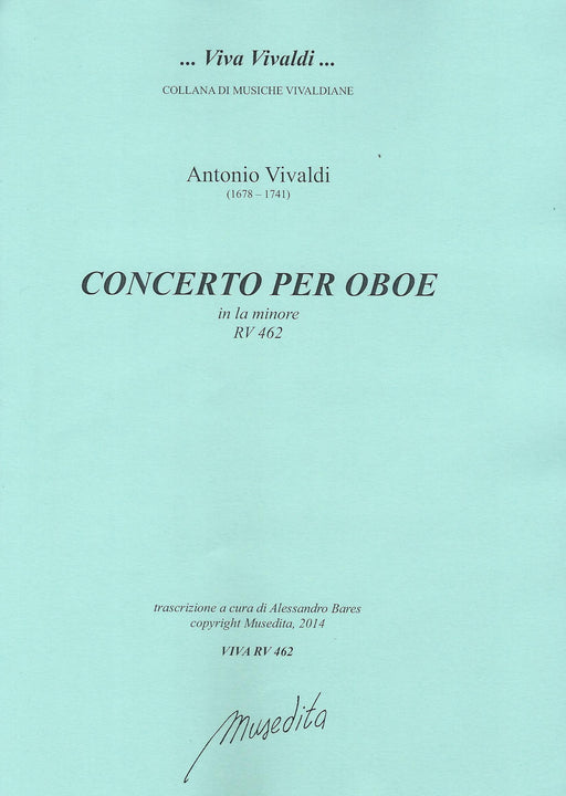 Vivaldi: Concerto in A Minor RV 462 for Oboe, Strings and Basso Continuo