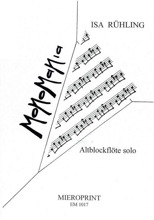 Ruehling: MoMoMaMia for Treble Recorder solo