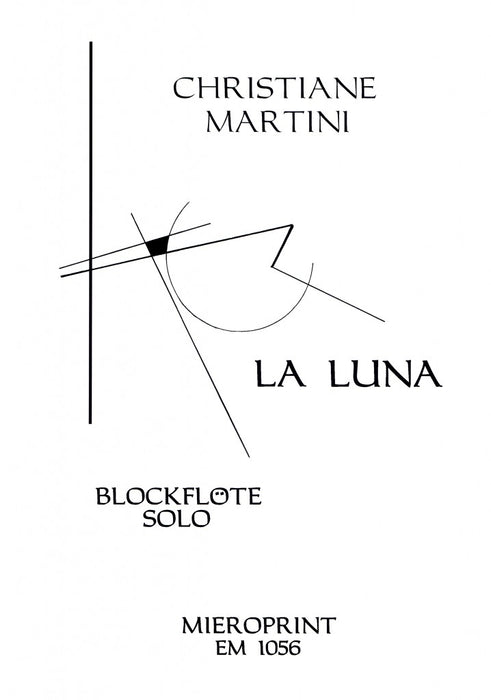 Martini: La Luna for Recorder solo