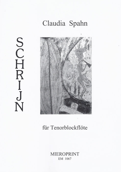 Spahn: Schrijn for Tenor Recorder Solo