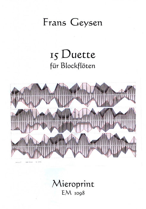 Geysen: 15 Duets for Recorders (2003)