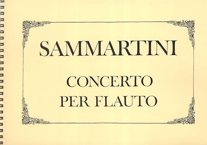 Sammartini: Concerto for Recorder, Strings and Basso Continuo