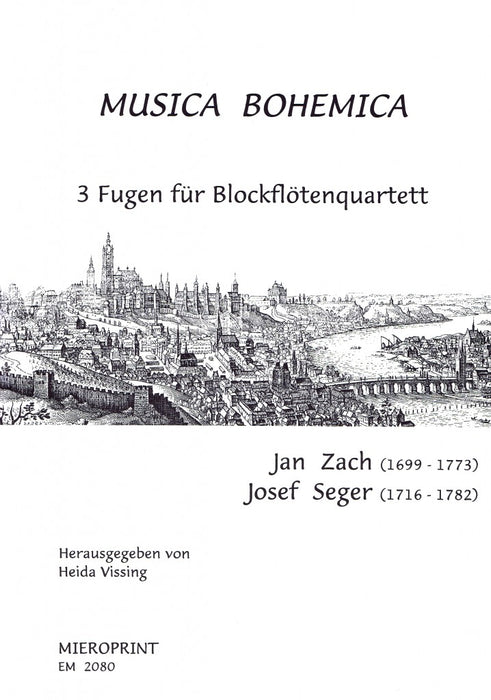 Zach/ Seger: Musica Bohemica - 3 Fugues for Recorder Quartet