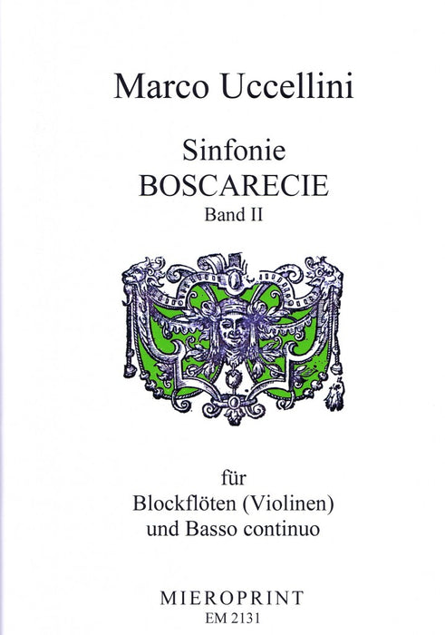 Uccellini: Sinfonie Boscarecie, Vol. 2