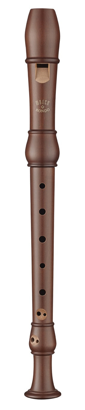 Moeck Rondo Soprano Recorder in Stained Pearwood at Early Music Shop