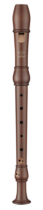Moeck Flauto Rondo Soprano Recorder in Stained Pearwood