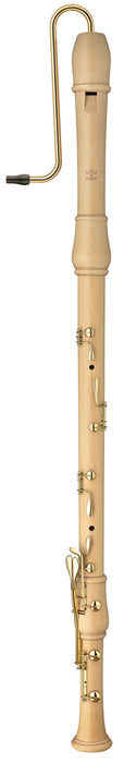 Moeck Flauto Rondo Great Bass Recorder in Maple