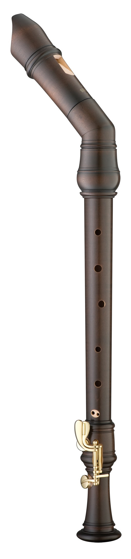 Moeck Rottenburgh Knick Tenor Recorder with Double Key in Stained Mapl