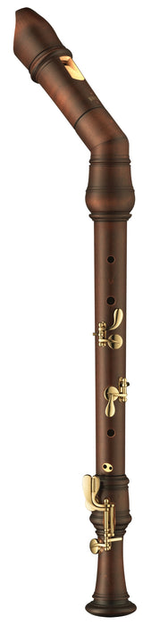 Moeck Rottenburgh Comfort Knick Tenor Recorder in Stained Maple