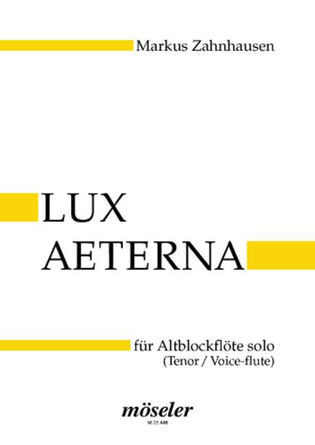 Zahnhausen: Lux Aeterna