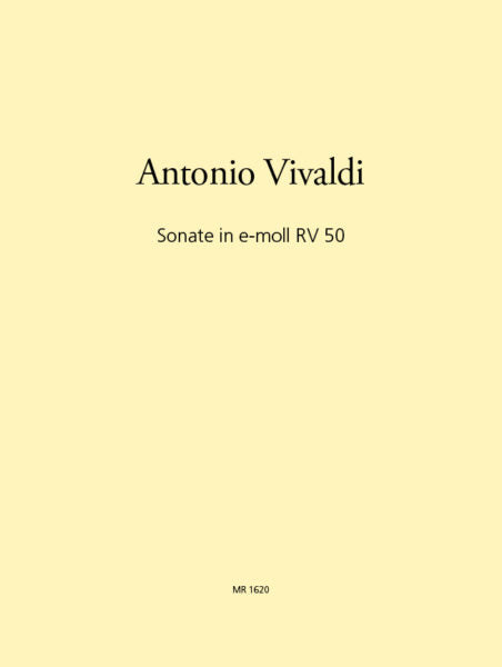 Vivaldi: Sonata in E Minor for Flute and Basso Continuo RV 50