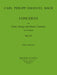 C. P. E. Bach: Concerto in G Major for Flute, Strings and Basso Continuo - Piano Reduction