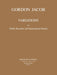 Jacob: Variations for Treble Recorder and Harpsichord or Piano