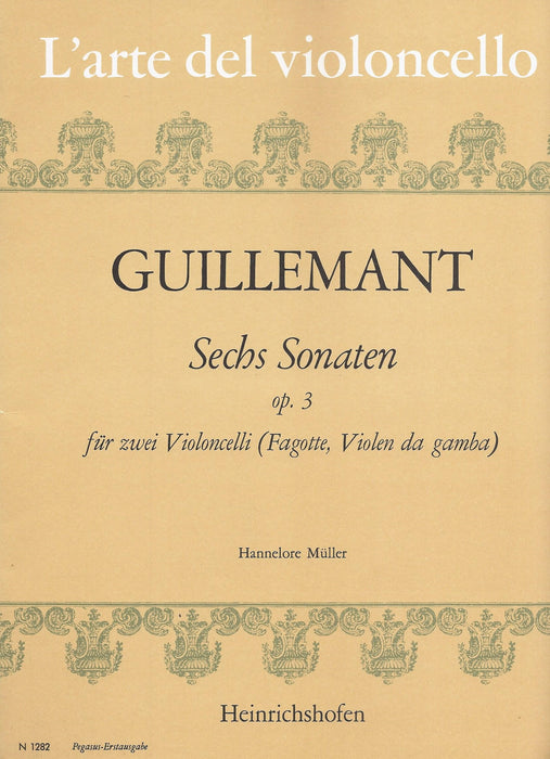Guillemant: 2 Sonatas for 2 Violoncellos