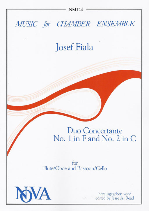 Fiala: Duo Concertante No. 1 in F and No. 2 for Flute/ Oboe and Bassoon/ Cello