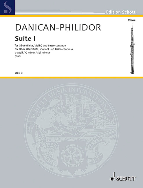 Danican-Philidor: Suite No. 1 in G Minor for Oboe and Basso Continuo