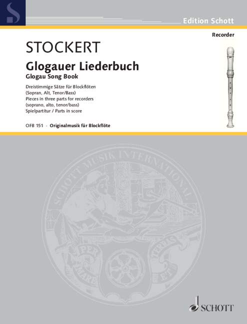 Stockert: Glogau Song Book for 3 Recorders