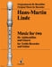 Linde: Music for Two for Treble Recorder and Guitar