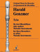 Genzmer: Trio for Recorders