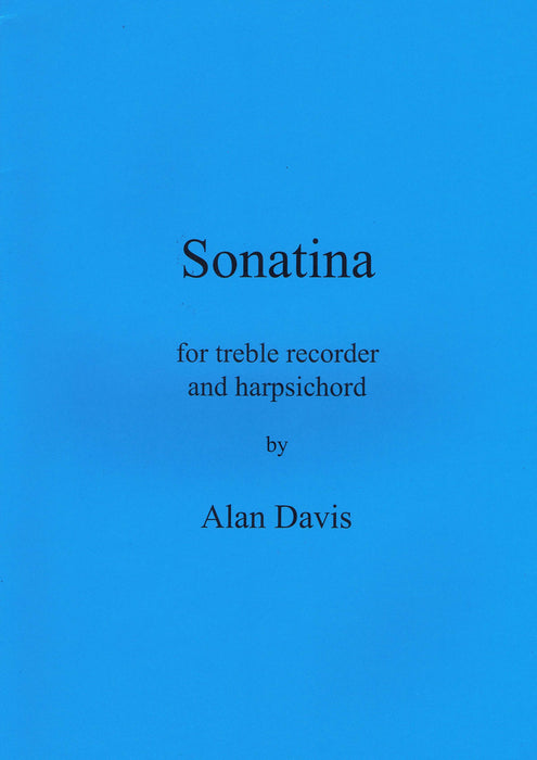 Davis: Sonatina for Treble Recorder and Harpsichord