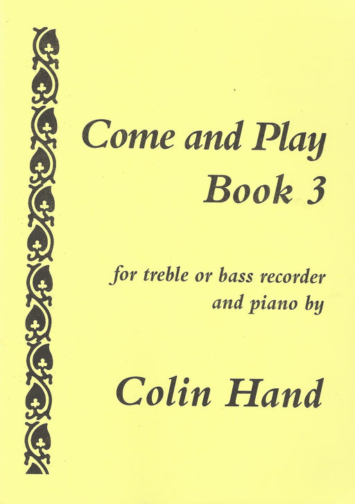 Hand: Come and Play Book 3