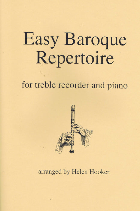 Various: Easy Baroque Repertoire for Treble Recorder and Piano