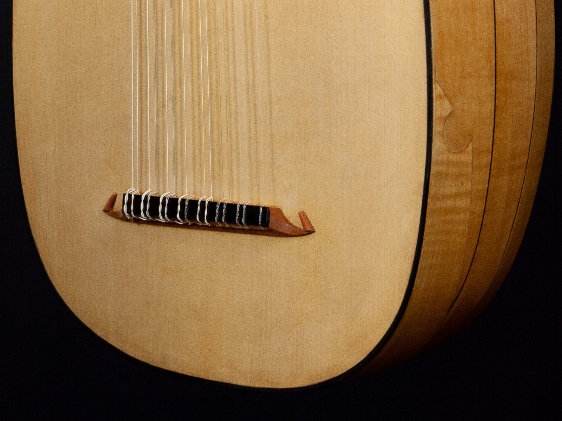 Italian Renaissance Stringcourse 8 Course Renaissance Lute after Matteo Sellas by Marco Golinelli