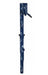 Paetzold MASTER Contra Bass Recorder in Blue Wave Finish by Kunath