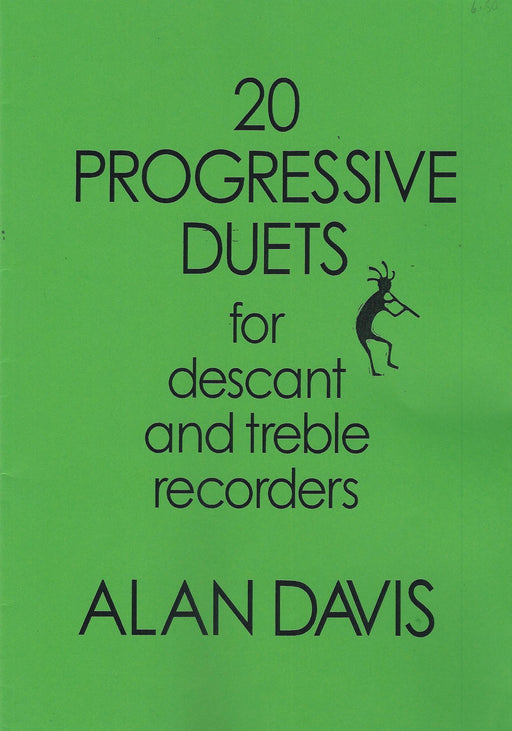 Alan Davis: 20 Progressive Duets for Descant and Treble Recorders