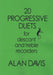 Alan Davis: 20 Progressive Duets for Descant and Treble Recorders