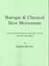 Various: Baroque & Classical Slow Movements for Descant or Tenor Recorder and Keyboard