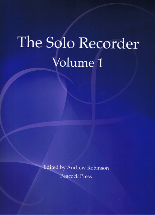 Various: The Solo Recorder, Volume 1