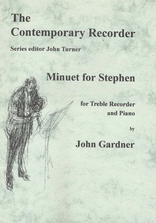 Gardner: Minuet for Stephen for Treble Recorder and Piano