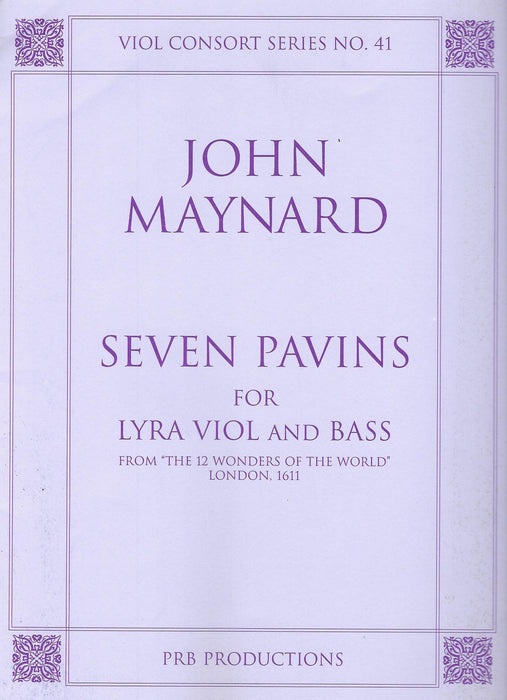 Maynard: 7 Pavins for Lyra Viol and Bass