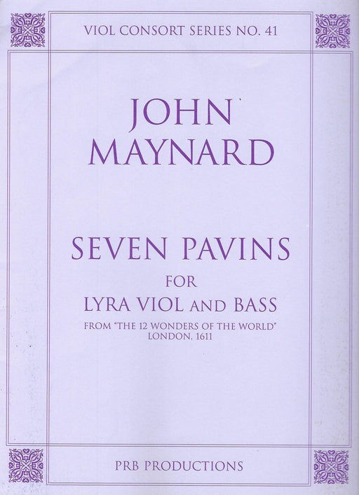 Maynard: 7 Pavins for Lyra Viol and Bass