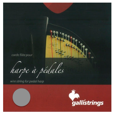 7th Octave E - Bass Wire Pedal Harp String by Galli Strings at EMS